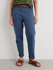 Seasalt Cornwall Blue Petite Waterdance Trousers - Image 1 of 6