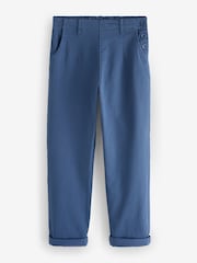 Seasalt Cornwall Blue Petite Waterdance Trousers - Image 4 of 6
