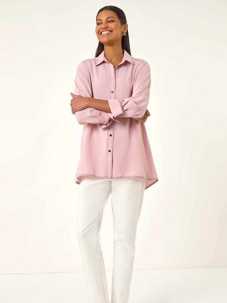 Roman Constrast Stitch Shirt - Imagem 2 de 5