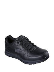 Skechers Black Nampa Osil Slip Resistant Work Trainers - Image 3 of 5