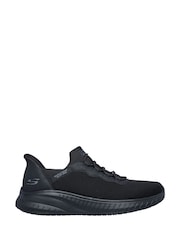 Skechers Black Squad Chaos Slip Resistant Stivig Work Trainers - Image 1 of 2