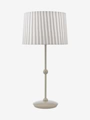 Dar Lighting Matt Taupe Sonia Table Lamp - Image 5 of 7