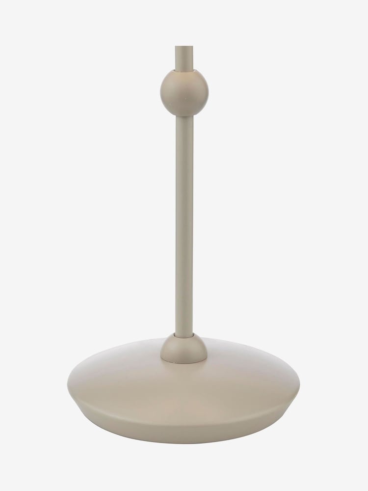 Dar Lighting Matt Taupe Sonia Table Lamp - Image 7 of 7