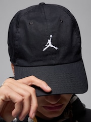 Nike Black Jordan Club Unstructured Curved-Bill Hat - Image 6 of 6