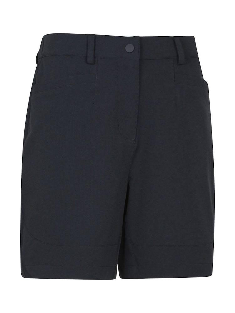 Mountain Warehouse Black Lade Water Resistant Walking Shorts - Image 2 of 6 Mountain Warehouse Black Lade Water Resistant Walking Shorts - Image 2 of 6