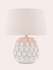 Laura Ashley White Ingham Table Lamp - Image 4 of 7