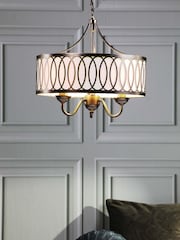 Laura Ashley Bronze Allerford 3 Light Pendant - Image 1 of 7