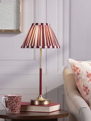 Laura Ashley Red Denwick Table Lamp - Image 1 of 7