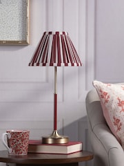 Laura Ashley Red Denwick Table Lamp - Image 2 of 7
