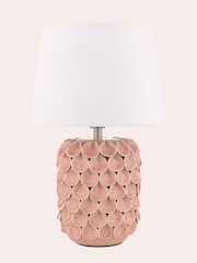 Laura Ashley Pink Marwick Table Lamp - Image 4 of 6