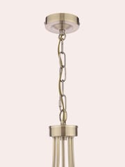 Laura Ashley Brass Southwell 5 Light Pendant - Image 7 of 7