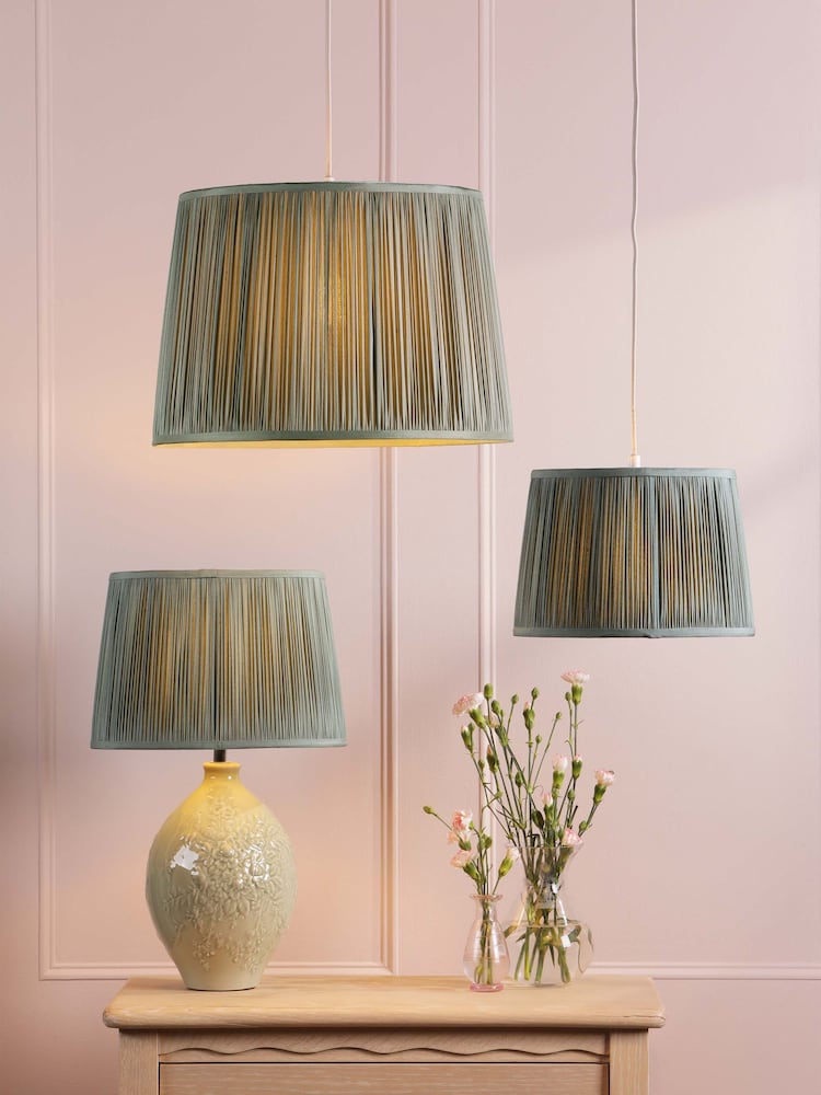 Laura Ashley Green Hemsley Shade - Image 1 of 5