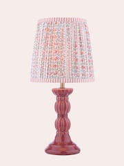 Laura Ashley Red Kelbrook Table Lamp - Image 3 of 6