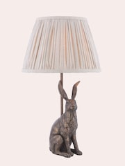 Laura Ashley Bronze Hare Table Lamp - Image 3 of 6