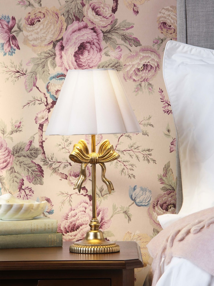Laura Ashley Gold Larkfield Table Lamp - Image 1 of 6