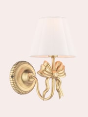 Laura Ashley Gold Larkfield 1 Wall Light - Image 5 of 6