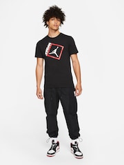 Jordan Black Jumpman Box Graphic T-Shirt - Image 4 of 4