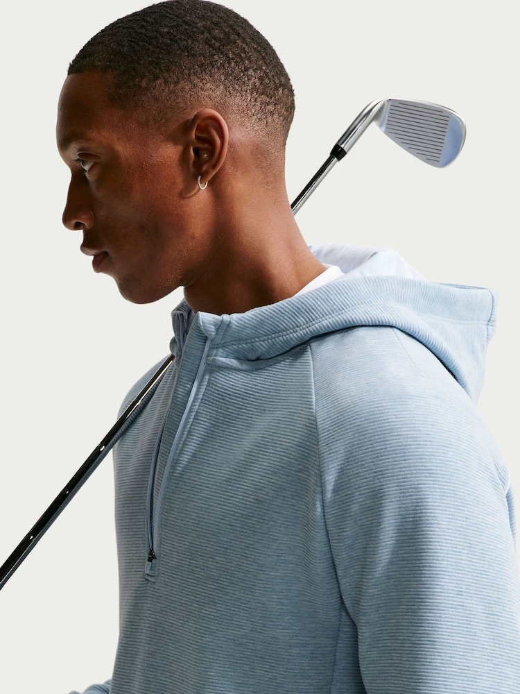 Nike Work Blue Therma-FIT PAR5 Pullover Golf Hoodie - Image 5 of 5