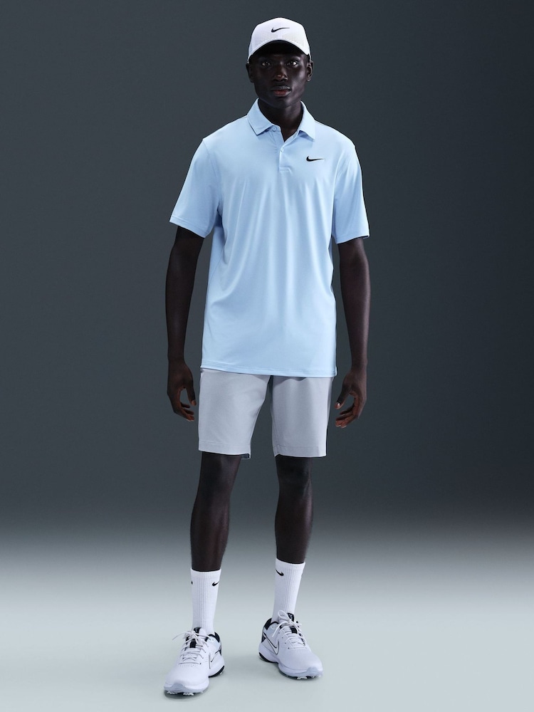 Nike Hydrogen Blue Dri-FIT Good Solid Golf Polo Shirt - Image 1 of 5