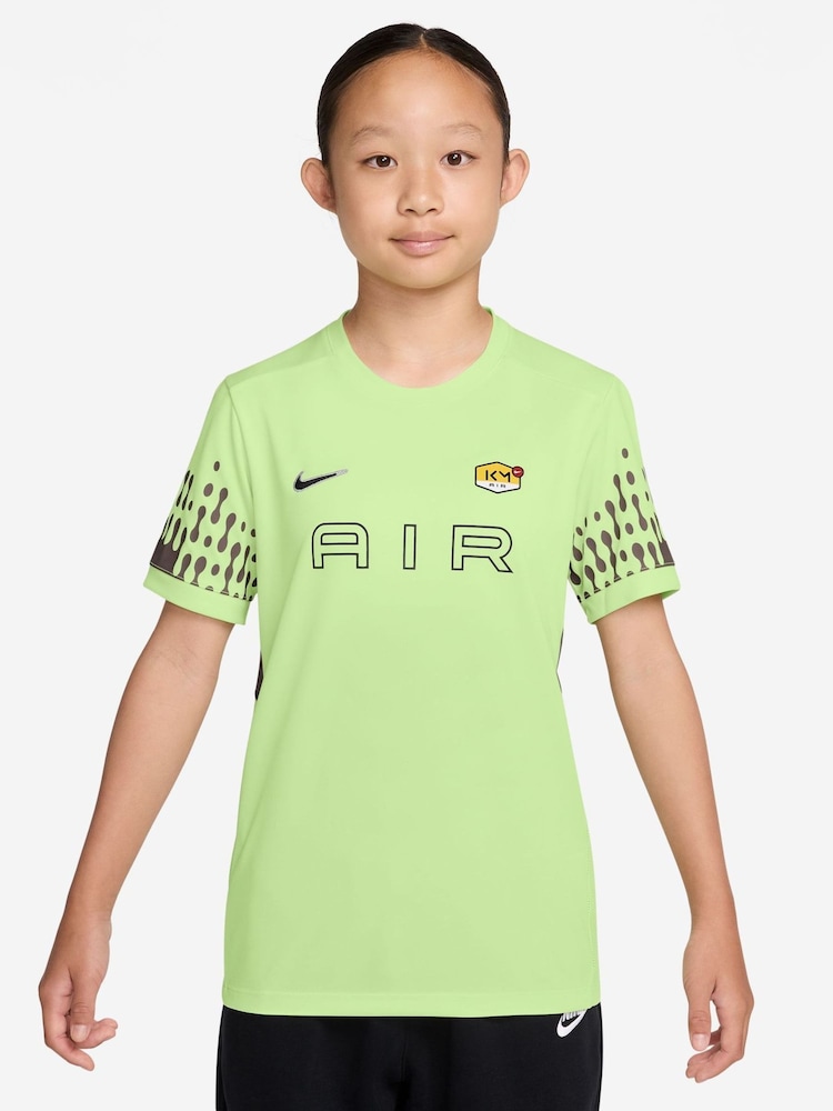 Nike Liquid Lime Kylian Mbappé Academy Dri-FIT Soccer T-Shirt - Image 1 of 3 Nike Liquid Lime Kylian Mbappé Academy Dri-FIT Soccer T-Shirt - Image 1 of 3