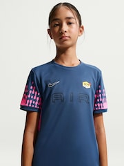 Nike Mystic Navy Kylian Mbappé Academy Dri-FIT Soccer T-Shirt - Image 3 of 6