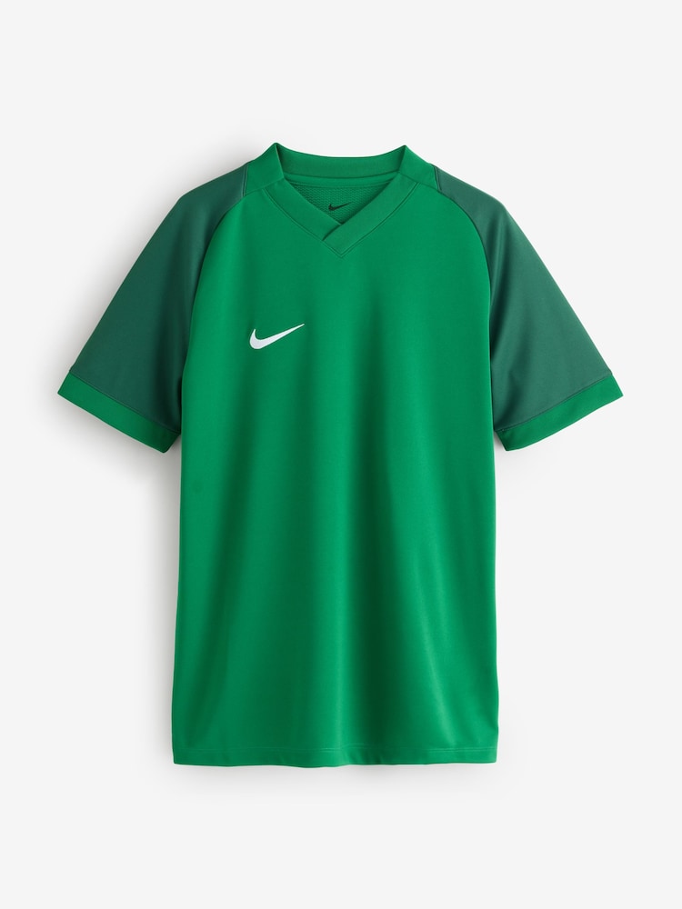 Nike Pine Green Dri-FIT Challenge VI Football T-Shirt - Image 1 of 1