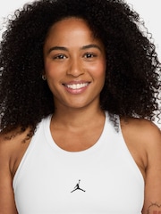 화이트 - 조던 스포츠 에센셜 드라이핏 민소매 탑 - 3의 이미지 3