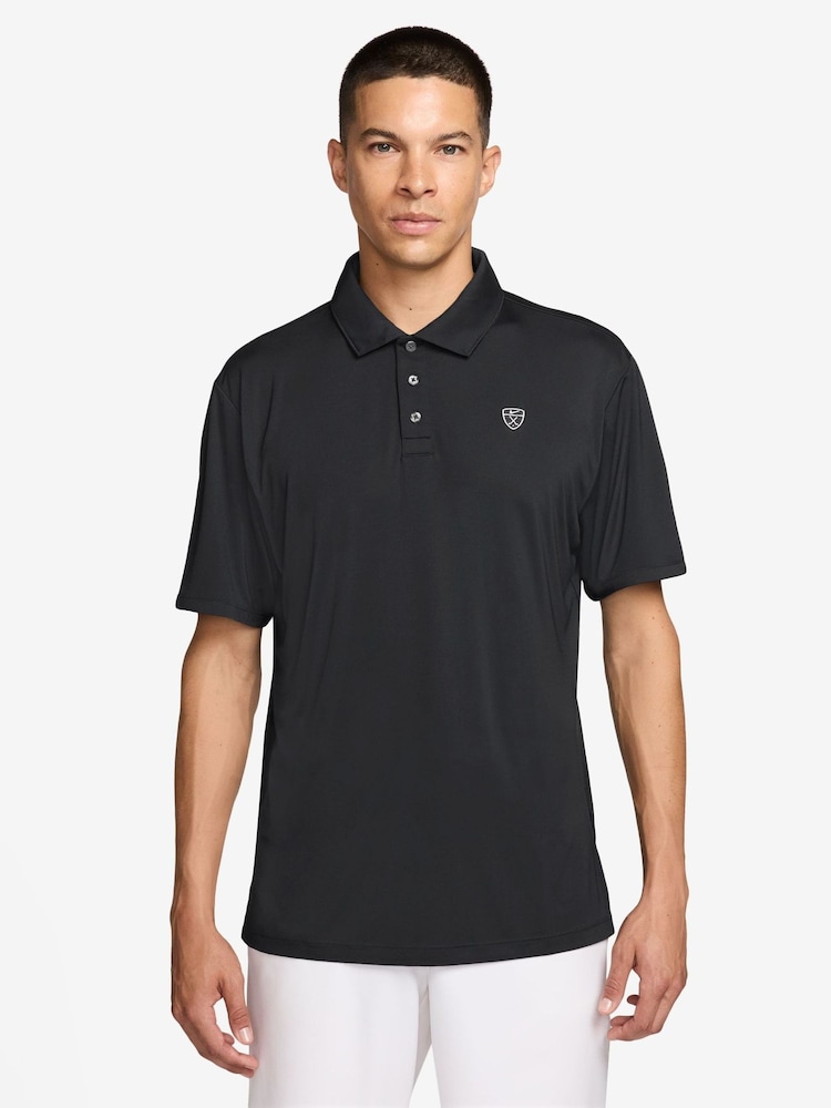 Nike Black Dri-FIT PAR5 Golf Polo Shirt - Image 1 of 3