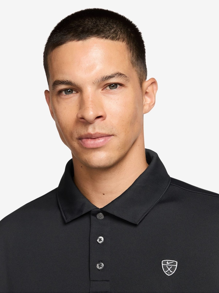 Nike Black Dri-FIT PAR5 Golf Polo Shirt - Image 3 of 3