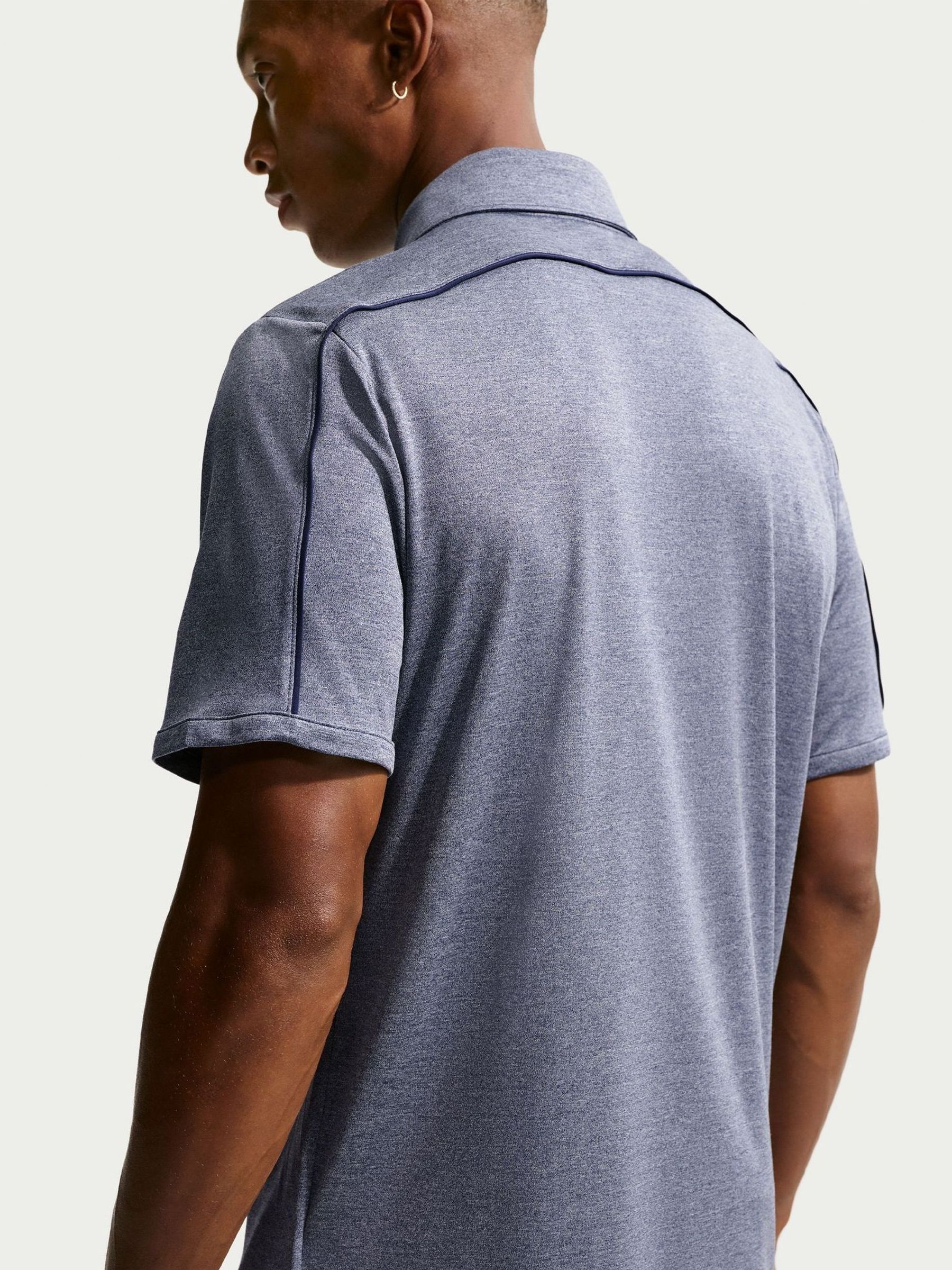 Next：日本 ブルー - Nike Dri-FIT PAR5 ゴルフヘザー ポロシャツ from