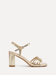 Linzi Gold Annie Strappy Heel Sandals - Image 4 of 7