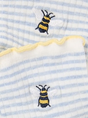 FatFace Grey Embroidered Bee Socks - Image 2 of 2