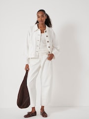 Branco - Hush Swing 100% algodão Jacket - Imagem 2 de 7