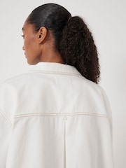 Branco - Hush Swing 100% algodão Jacket - Imagem 6 de 7