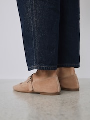 Tan Brown N. Premium Leather Mary Jane Shoes - Image 3 of 4