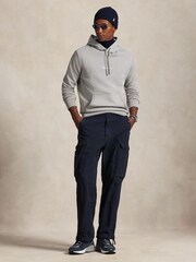Polo Ralph Lauren Soft Grey Long Sleeve Hoodie - Image 3 of 9