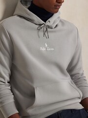 Polo Ralph Lauren Soft Grey Long Sleeve Hoodie - Image 4 of 9