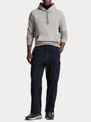 Polo Ralph Lauren Soft Grey Long Sleeve Hoodie - Image 8 of 9