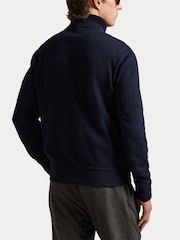 Polo Ralph Lauren Aviator Navy Long Sleeve Full Zip Jacket - Image 6 of 8
