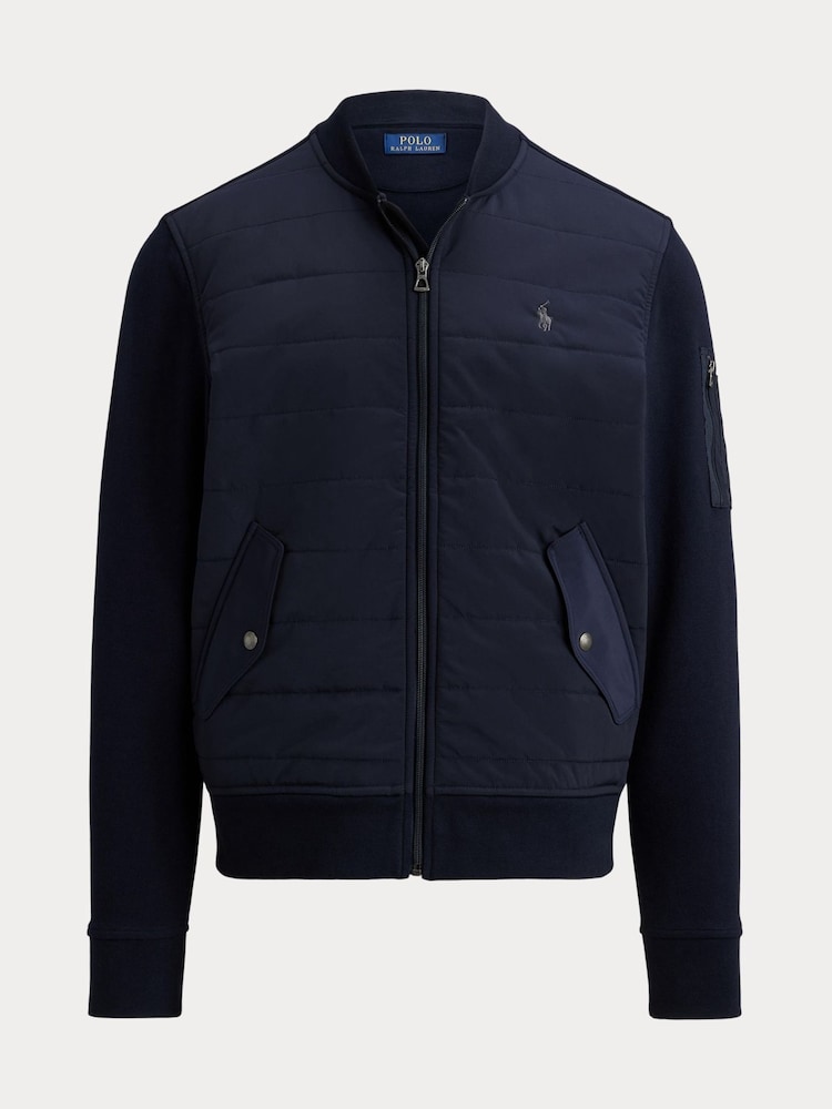 Polo Ralph Lauren Aviator Navy Long Sleeve-Full Zip Jacket - Image 8 of 8 Polo Ralph Lauren Aviator Navy Long Sleeve-Full Zip Jacket - Image 8 of 8