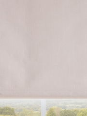 Pink Blush Ready Made Printed Texture Moisture Resistant Roller Blind - Image 7 of 7