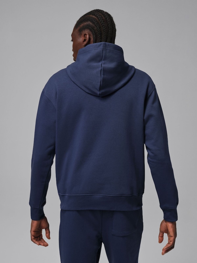 Jordan Midnight Navy Jumpman Fleece Pullover Hoodie - Image 2 of 6