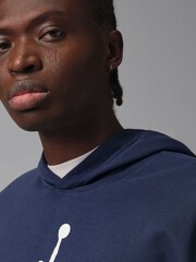 Jordan Midnight Navy Jumpman Fleece Pullover Hoodie - Image 3 of 6