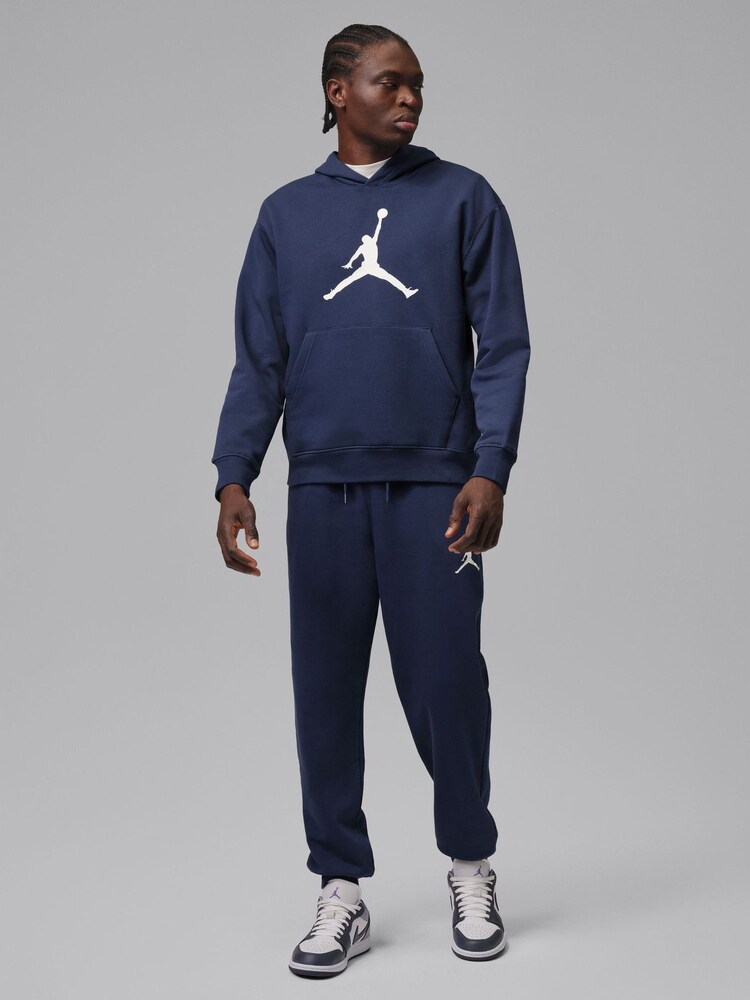 Jordan Midnight Navy Jumpman Fleece Pullover Hoodie - Image 6 of 6