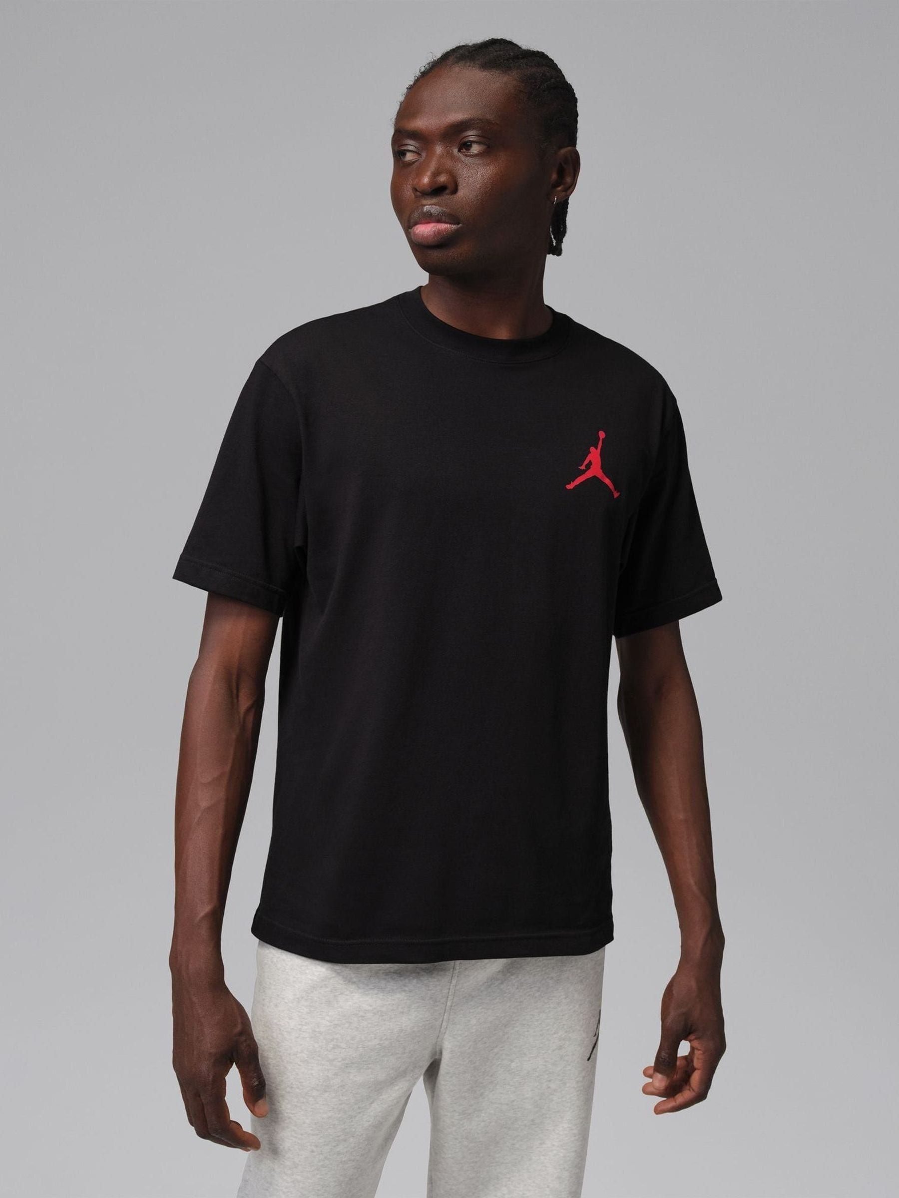 Comprar Preto/Vermelho - Camiseta Jordan Jumpman com logo pequeno