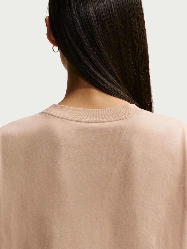 Nike Linen Natural Country Club Graphic Oversized T-Shirt - Image 5 of 5