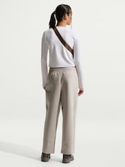 Nike White Dri-FIT Knit Long Sleeve Top - Image 2 of 5