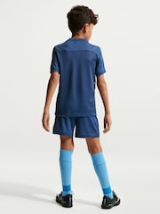 Nike Mystic Navy Girls Academy 25 4inch Shorts - Image 2 of 7