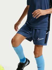 Nike Mystic Navy Girls Academy 25 4inch Shorts - Image 4 of 7
