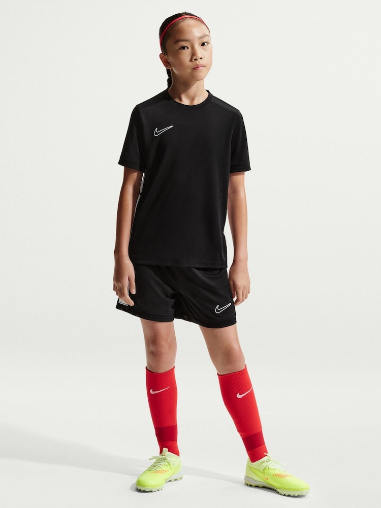 Negru - Nike Girls Academy 25 4inch Shorts - Imaginea 1 din 5